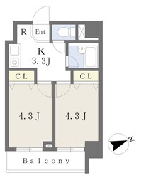 コーポ白山の物件間取画像